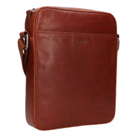 PÁNSKÉ KOŽENÉ CROSSBODY PAOLO HNĚDÁ