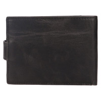 PÁNSKÁ KOŽENÁ PENĚŽENKA RYAN ČERNÁ