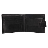 PÁNSKÁ KOŽENÁ PENĚŽENKA RYAN ČERNÁ