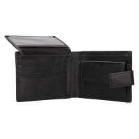 PÁNSKÁ KOŽENÁ PENĚŽENKA RYAN ČERNÁ