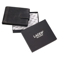 PÁNSKÁ KOŽENÁ PENĚŽENKA RYAN ČERNÁ