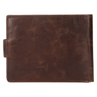 PÁNSKÁ KOŽENÁ PENĚŽENKA RYAN HNĚDÁ