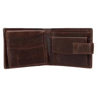 PÁNSKÁ KOŽENÁ PENĚŽENKA RYAN HNĚDÁ