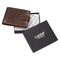 PÁNSKÁ KOŽENÁ PENĚŽENKA RYAN HNĚDÁ