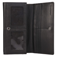 DÁMSKÁ KOŽENÁ PENĚŽENKA IDA ČERNÁ