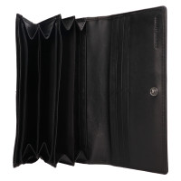 DÁMSKÁ KOŽENÁ PENĚŽENKA IDA ČERNÁ