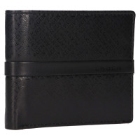 PÁNSKÁ KOŽENÁ PENĚŽENKA DARIO ČERNÁ