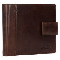 PÁNSKÁ KOŽENÁ PENĚŽENKA GALLO HNĚDÁ