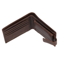 PÁNSKÁ KOŽENÁ PENĚŽENKA GALLO HNĚDÁ