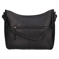 DÁMSKÁ KOŽENÁ KABELKA YASMIN ČERNÁ