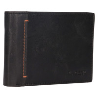 PÁNSKÁ KOŽENÁ PENĚŽENKA NERIO ČERNÁ