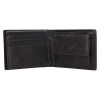 PÁNSKÁ KOŽENÁ PENĚŽENKA NERIO ČERNÁ