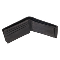 PÁNSKÁ KOŽENÁ PENĚŽENKA NERIO ČERNÁ