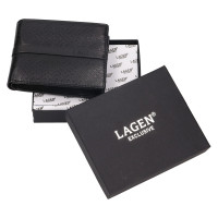 PÁNSKÁ KOŽENÁ PENĚŽENKA JONAH ČERNÁ