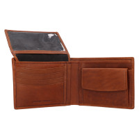 PÁNSKÁ KOŽENÁ PENĚŽENKA NATAN HNĚDÁ