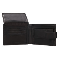 PÁNSKÁ KOŽENÁ PENĚŽENKA SANDRO ČERNÁ