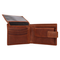 PÁNSKÁ KOŽENÁ PENĚŽENKA SANDRO HNĚDÁ