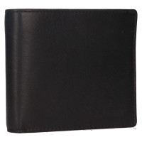 PÁNSKÁ KOŽENÁ PENĚŽENKA LUIS ČERNÁ