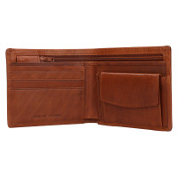 PÁNSKÁ KOŽENÁ PENĚŽENKA LUSI HNĚDÁ