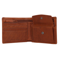 PÁNSKÁ KOŽENÁ PENĚŽENKA LUSI HNĚDÁ