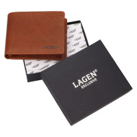 PÁNSKÁ KOŽENÁ PENĚŽENKA LUSI HNĚDÁ