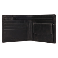 PÁNSKÁ KOŽENÁ PENĚŽENKA DEREK ČERNÁ