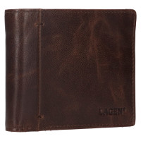 PÁNSKÁ KOŽENÁ PENĚŽENKA DEREK HNĚDÁ