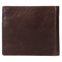 PÁNSKÁ KOŽENÁ PENĚŽENKA DEREK HNĚDÁ