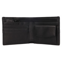 PÁNSKÁ KOŽENÁ PENĚŽENKA EVAN ČERNÁ