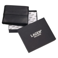 PÁNSKÁ KOŽENÁ PENĚŽENKA EVAN ČERNÁ