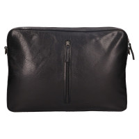 PÁNSKÁ KOŽENÁ AKTOVKA KASPER ČERNÁ