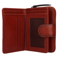 DÁMSKÁ KOŽENÁ PENĚŽENKA EMMA COGNAC