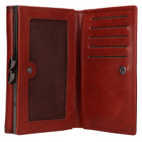 DÁMSKÁ KOŽENÁ PENĚŽENKA KORA COGNAC