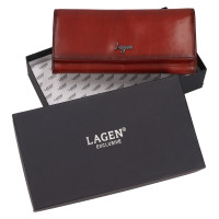 DÁMSKÁ KOŽENÁ PENĚŽENKA CECILIA COGNAC