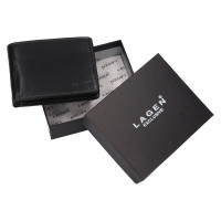 PÁNSKÁ KOŽENÁ PENĚŽENKA JULIAN ČERNÁ