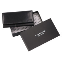 Dámská kožená peněženka April černá