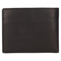 PÁNSKÁ KOŽENÁ PENĚŽENKA IVO ČERNÁ