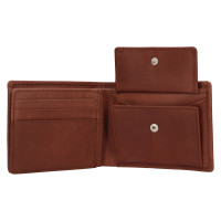 PÁNSKÁ KOŽENÁ PENĚŽENKA IVO HNĚDÁ