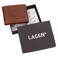 PÁNSKÁ KOŽENÁ PENĚŽENKA IVO HNĚDÁ