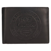 PÁNSKÁ KOŽENÁ PENĚŽENKA LIAM ČERNÁ