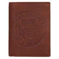 PÁNSKÁ KOŽENÁ PENĚŽENKA JONAS HNĚDÁ