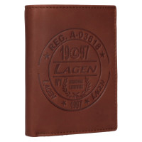 PÁNSKÁ KOŽENÁ PENĚŽENKA JONAS HNĚDÁ