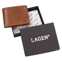 PÁNSKÁ KOŽENÁ PENĚŽENKA DION HNĚDÁ