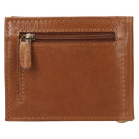 KOŽENÁ PENĚŽENKA DOLAROVKA OWEN HNĚDÁ