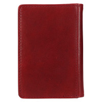 DÁMSKÁ KOŽENÁ PENĚŽENKA IRENE ČERVENÁ