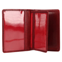 DÁMSKÁ KOŽENÁ PENĚŽENKA IRENE ČERVENÁ