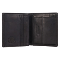 PÁNSKÁ KOŽENÁ PENĚŽENKA VALERIO ČERNÁ