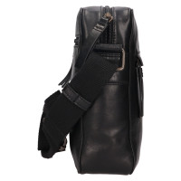 PÁNSKÁ KOŽENÁ CROSSBODY ARMIN ČERNÁ