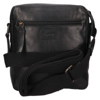 PÁNSKÁ KOŽENÁ CROSSBODY ARMIN ČERNÁ