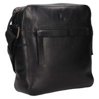PÁNSKÁ KOŽENÁ CROSSBODY ARMIN ČERNÁ